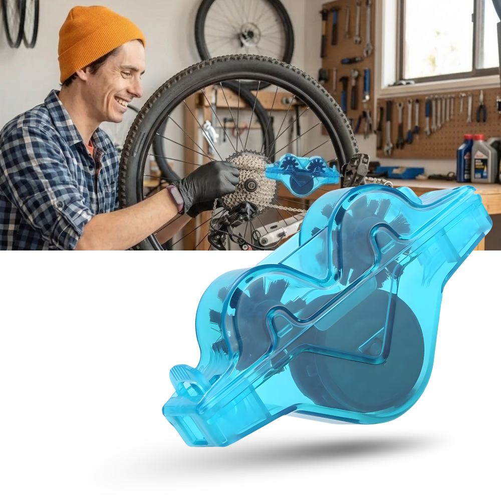 No-Mess 360° cykelkæderenser - Ozerty