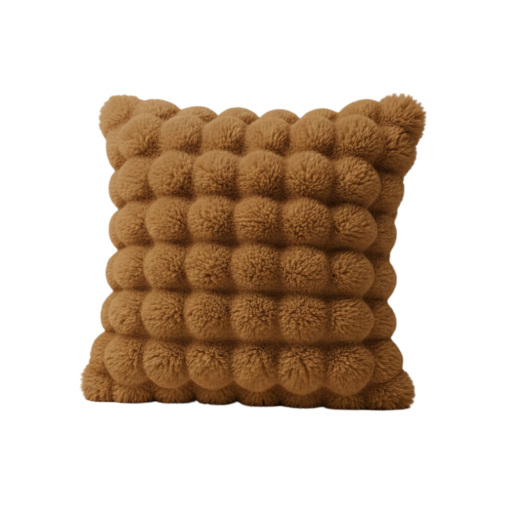 Skridsikre Behagelige Sofaovertræk i Plys -Kaffe - Ozerty