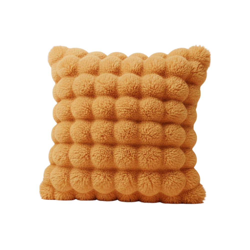 Skridsikre Behagelige Sofaovertræk i Plys -Orange - Ozerty