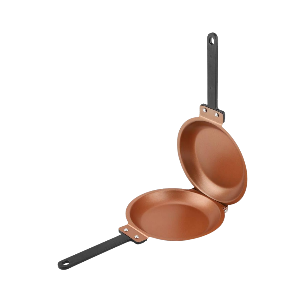 Non-stick dobbeltsidet pande

 -Bronze - Ozerty