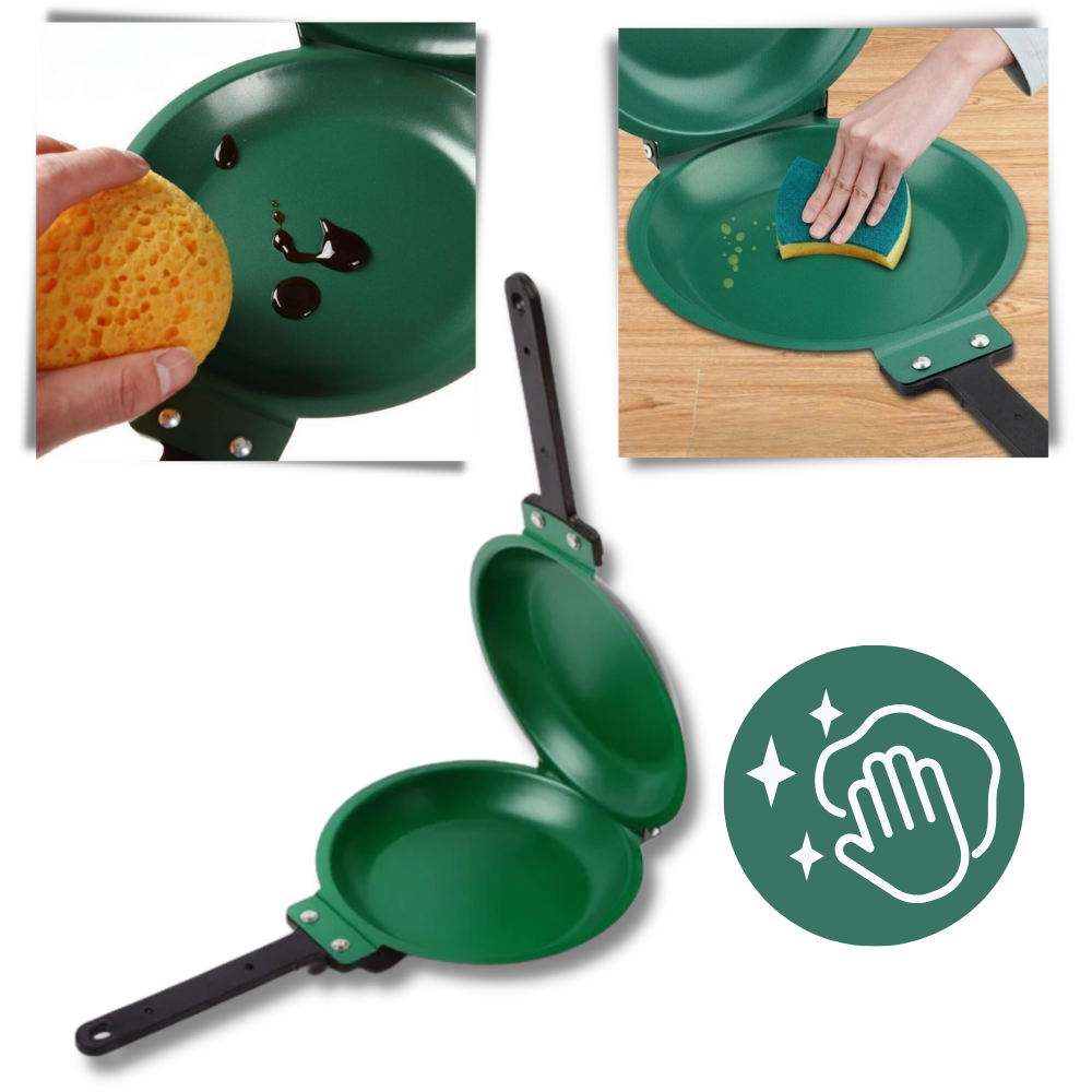 Non-stick dobbeltsidet pande

 - Ozerty