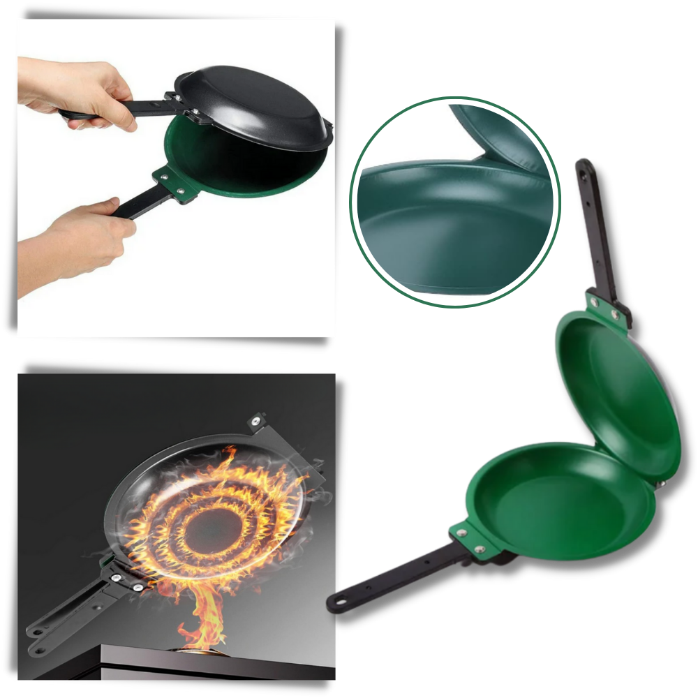 Non-stick dobbeltsidet pande

 - Ozerty