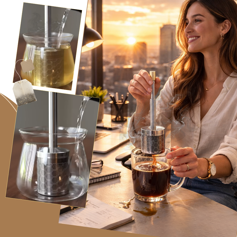 Pure Aroma fransk kaffestempel - Ozerty