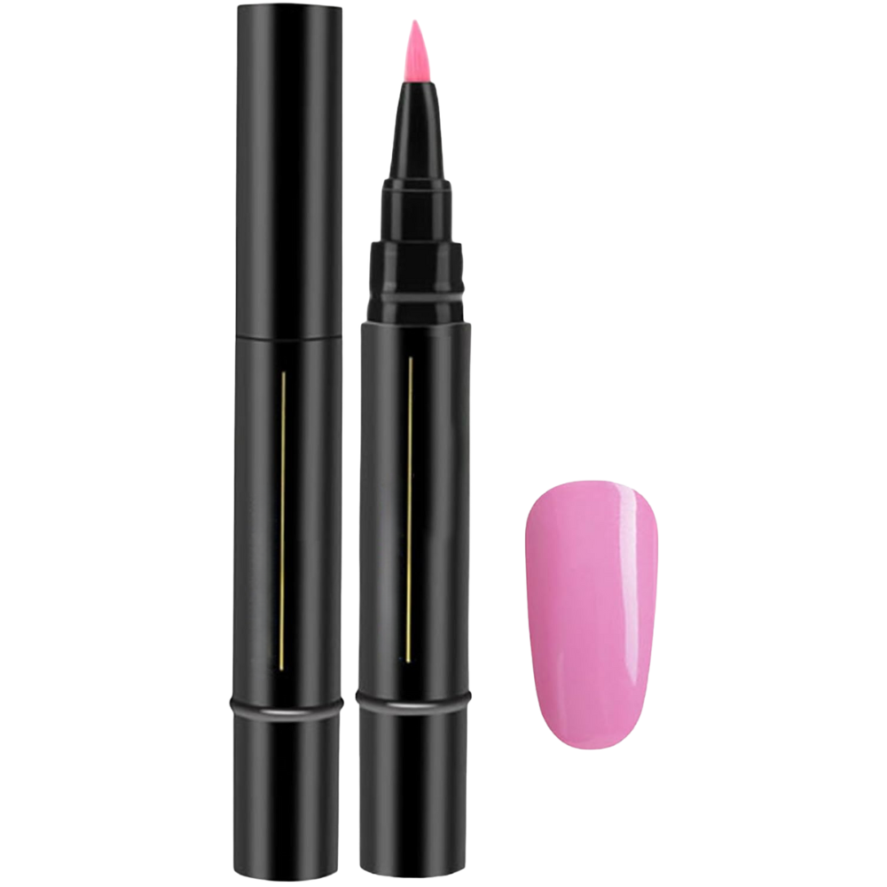 Hurtigtørrende Neglelak Pen -Blød Rosa - Ozerty