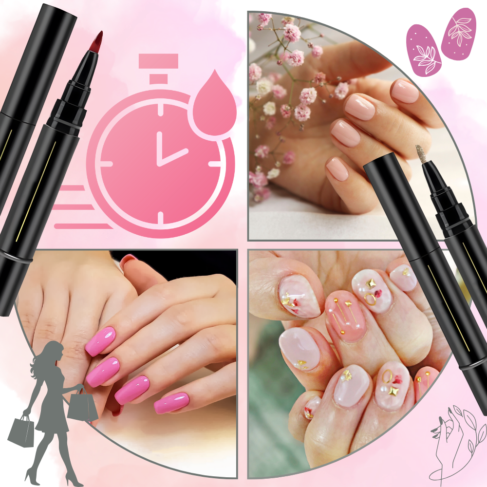 Hurtigtørrende Neglelak Pen - Ozerty