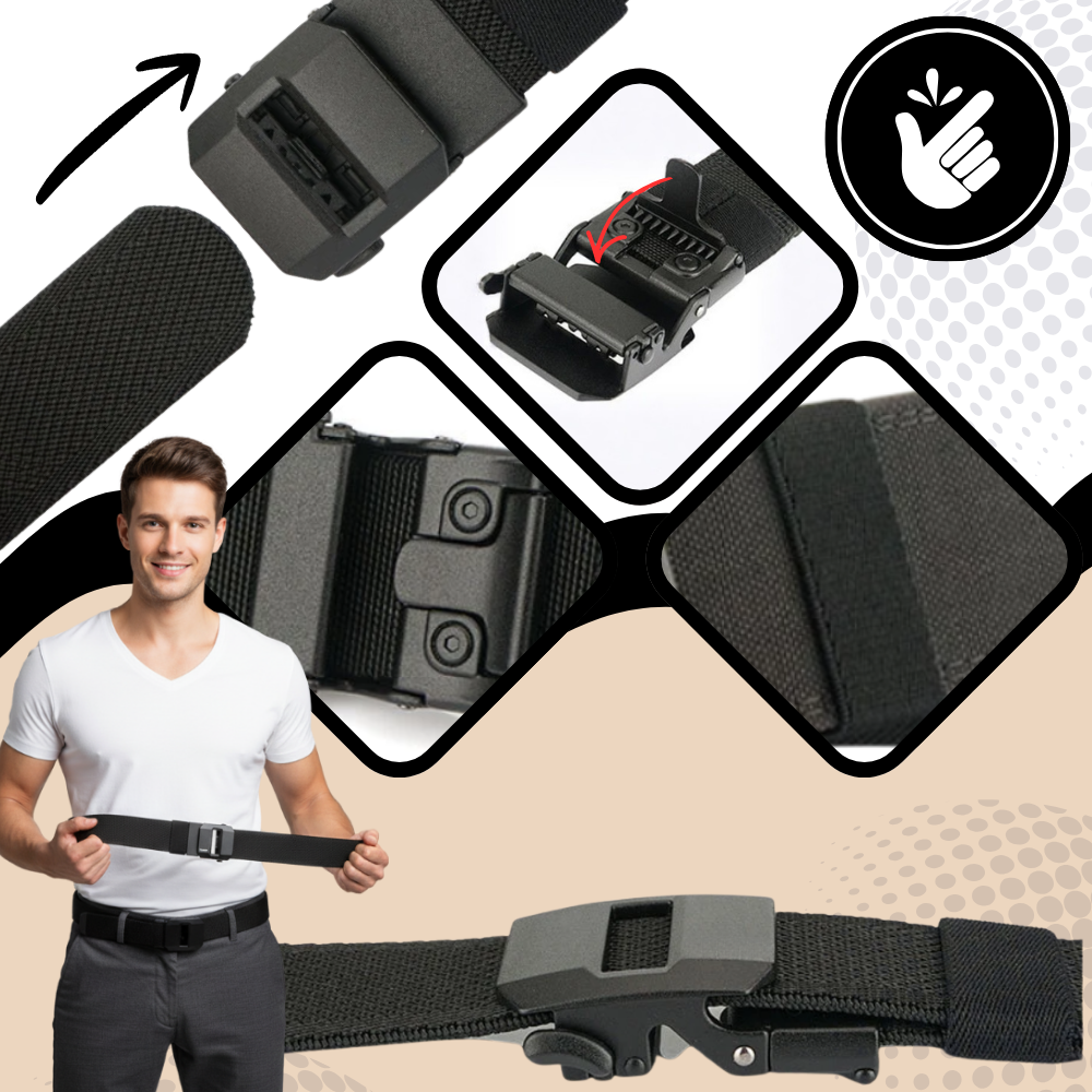 Nylonbælte med Skraldespænde - Ozerty