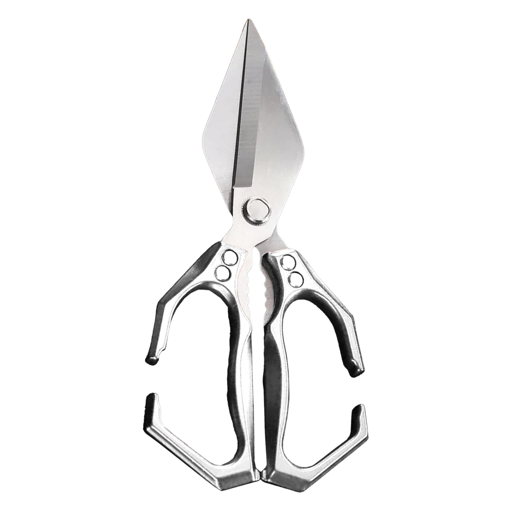 Knivskarp Køkkensaks -Sølv - Ozerty