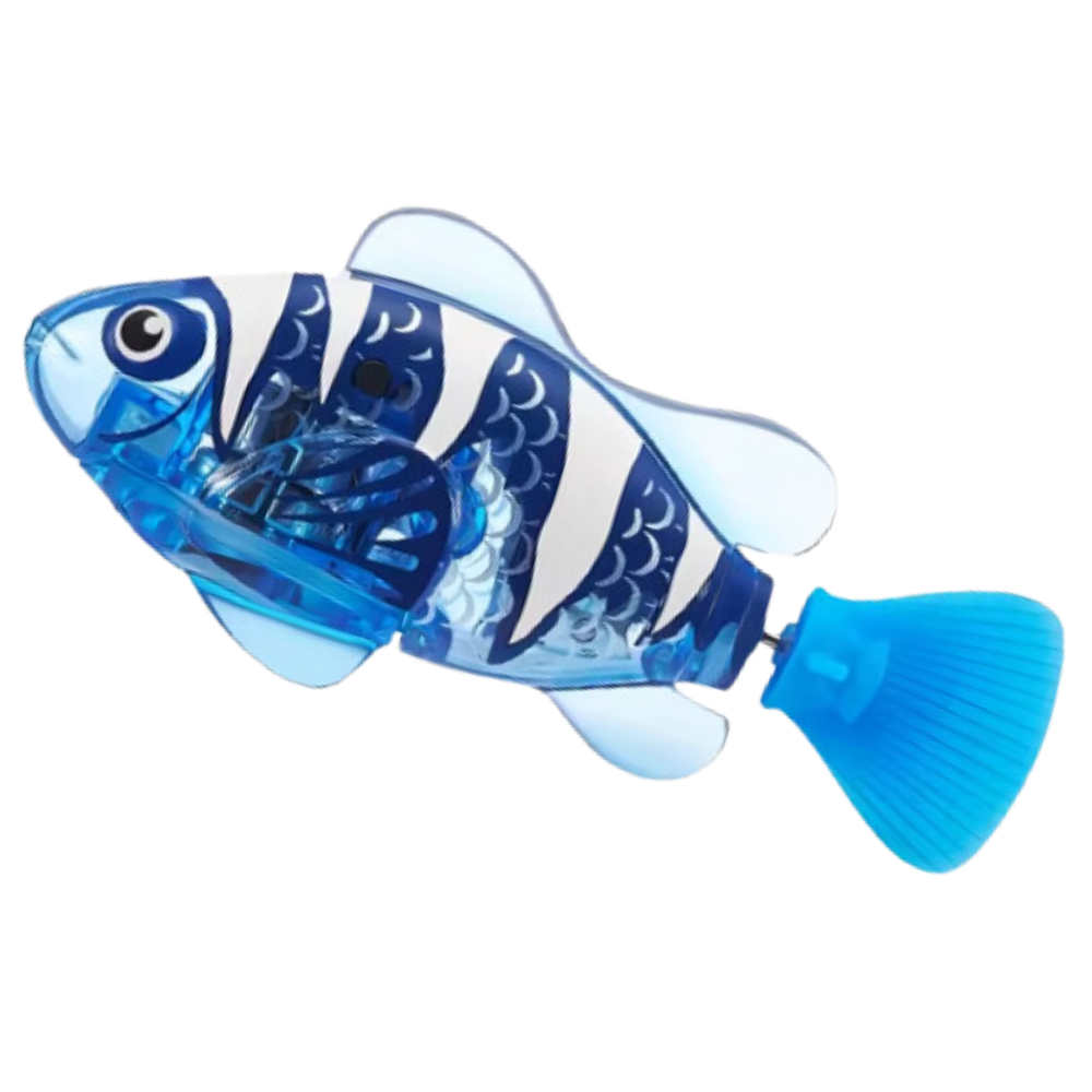 Realistisk LED svømmende fiskelegetøj -Blue Tang Drift - Ozerty