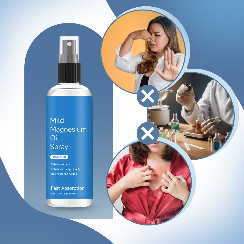 Afslappende Magnesiumchlorid Spray - Ozerty