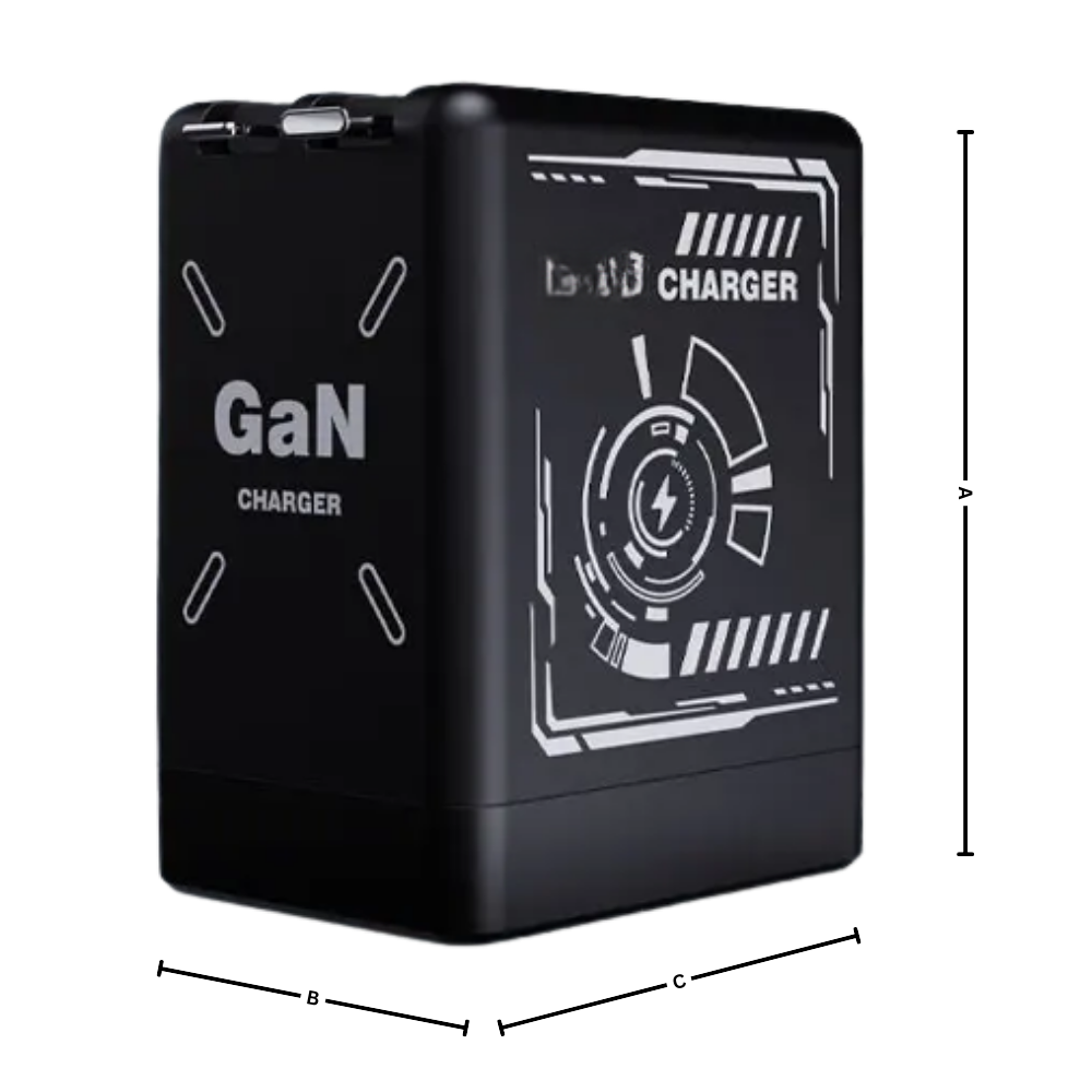 Udtrækkeligt Kabel med Dobbelt Oplader - Ozerty