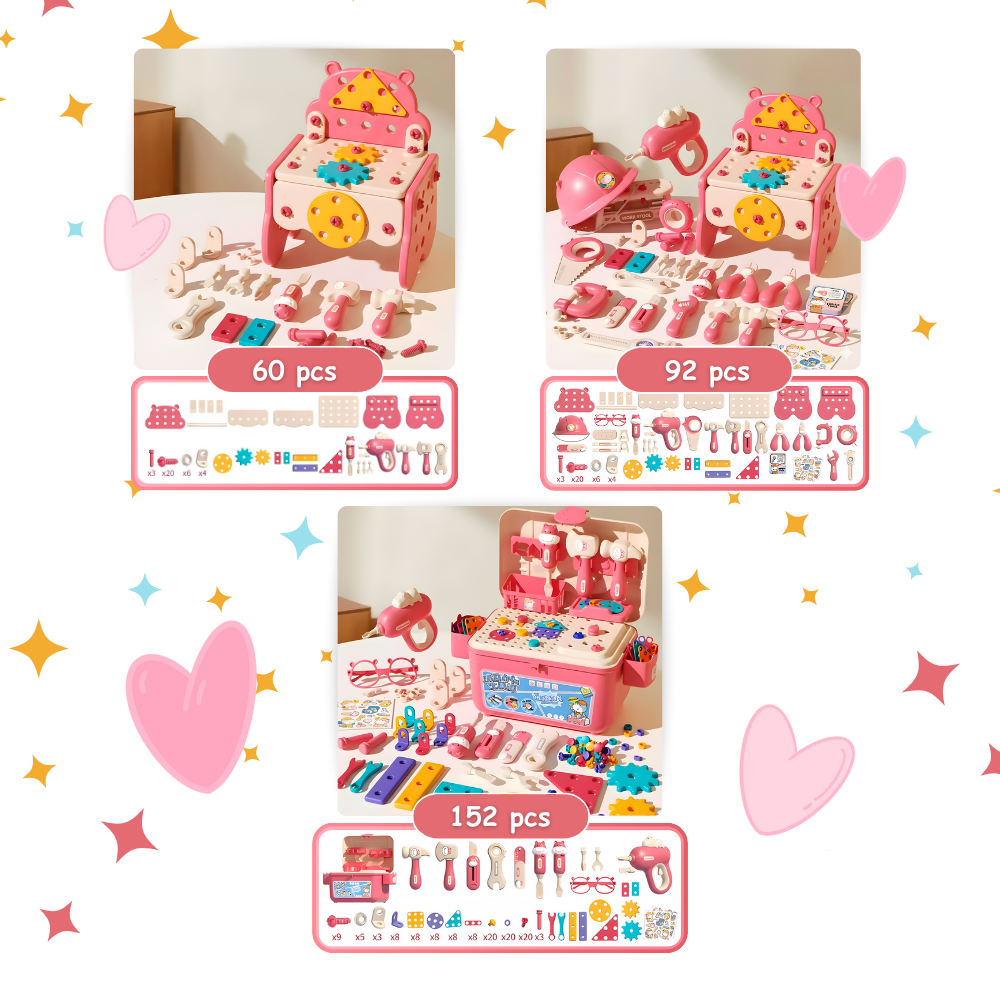 Skruepuslespil til Børn - Ozerty