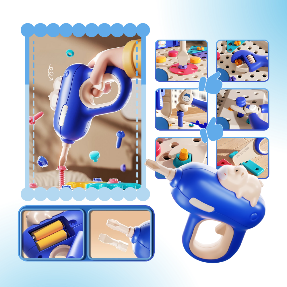 Skruepuslespil til Børn - Ozerty