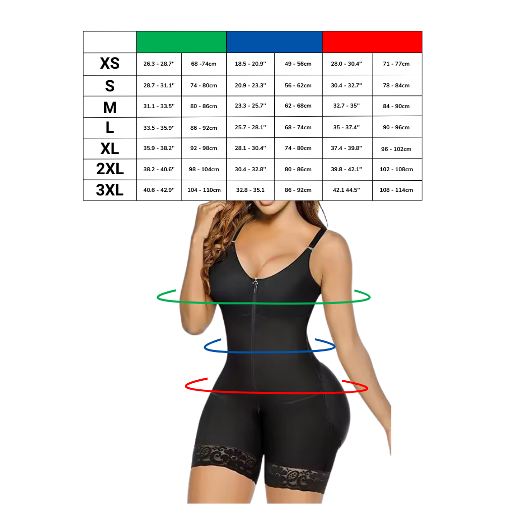 Formende Sømløs Bodysuit - Ozerty