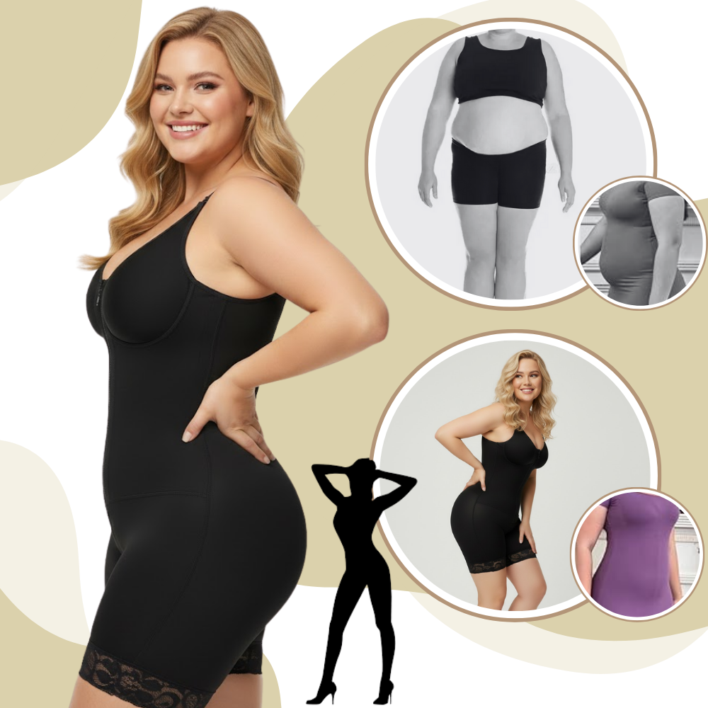 Formende Sømløs Bodysuit - Ozerty