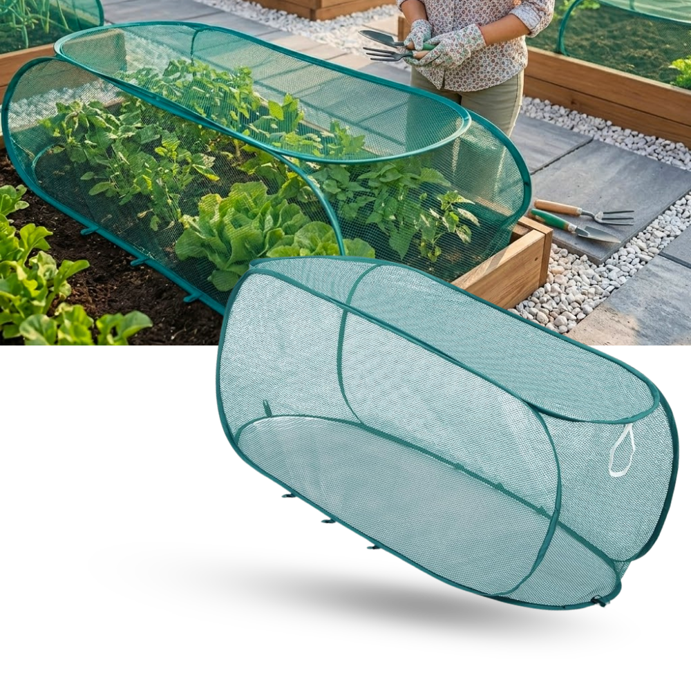 Sikker, åndbar mesh-plantebeskytter - Ozerty