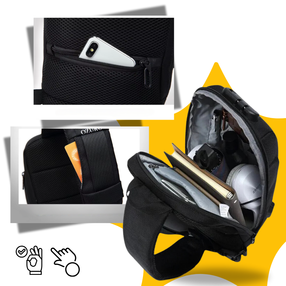 Sikker Crossbody Taske - Ozerty