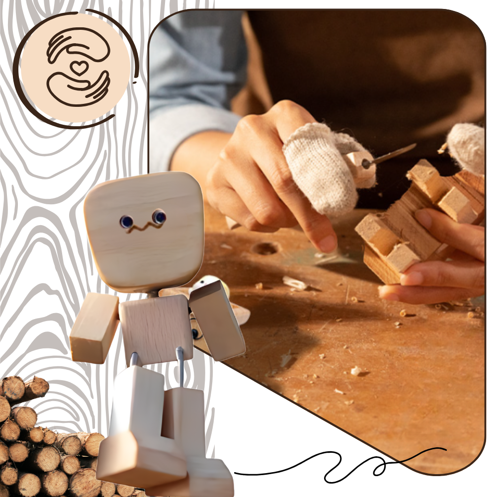 Rystende Finurlig Bobblehead-Figur - Ozerty