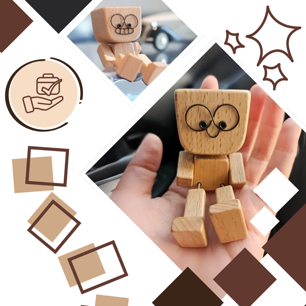 Rystende Finurlig Bobblehead-Figur - Ozerty