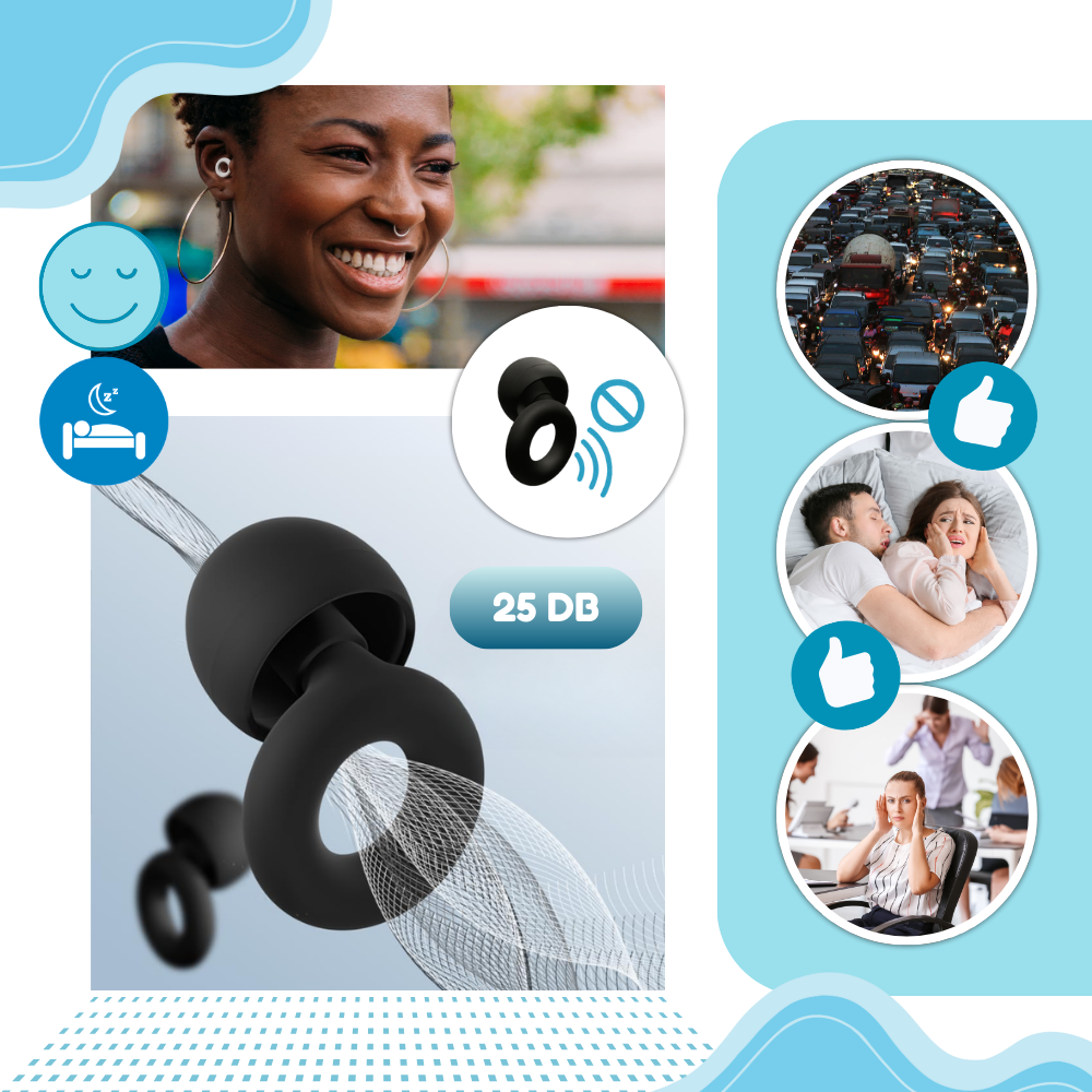 Silikone Serenity Ørepropper - Ozerty