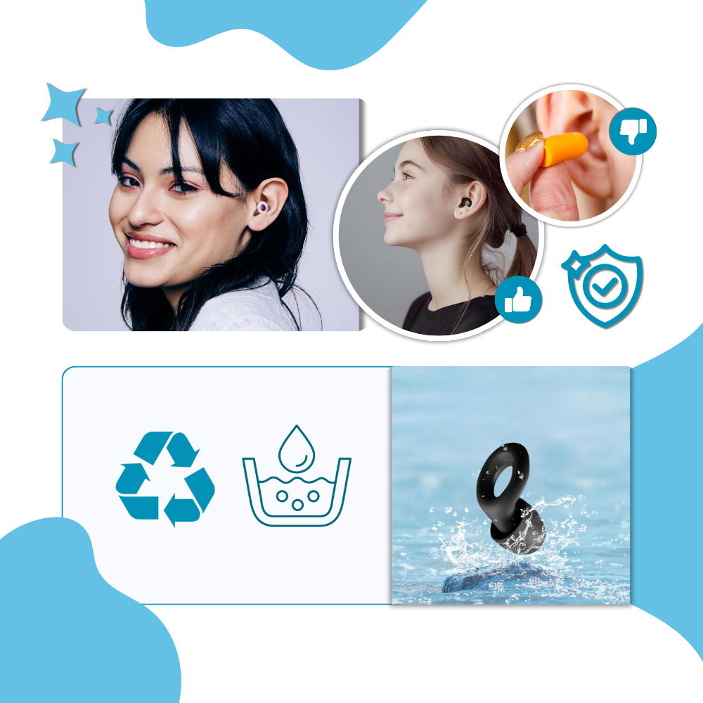 Silikone Serenity Ørepropper - Ozerty