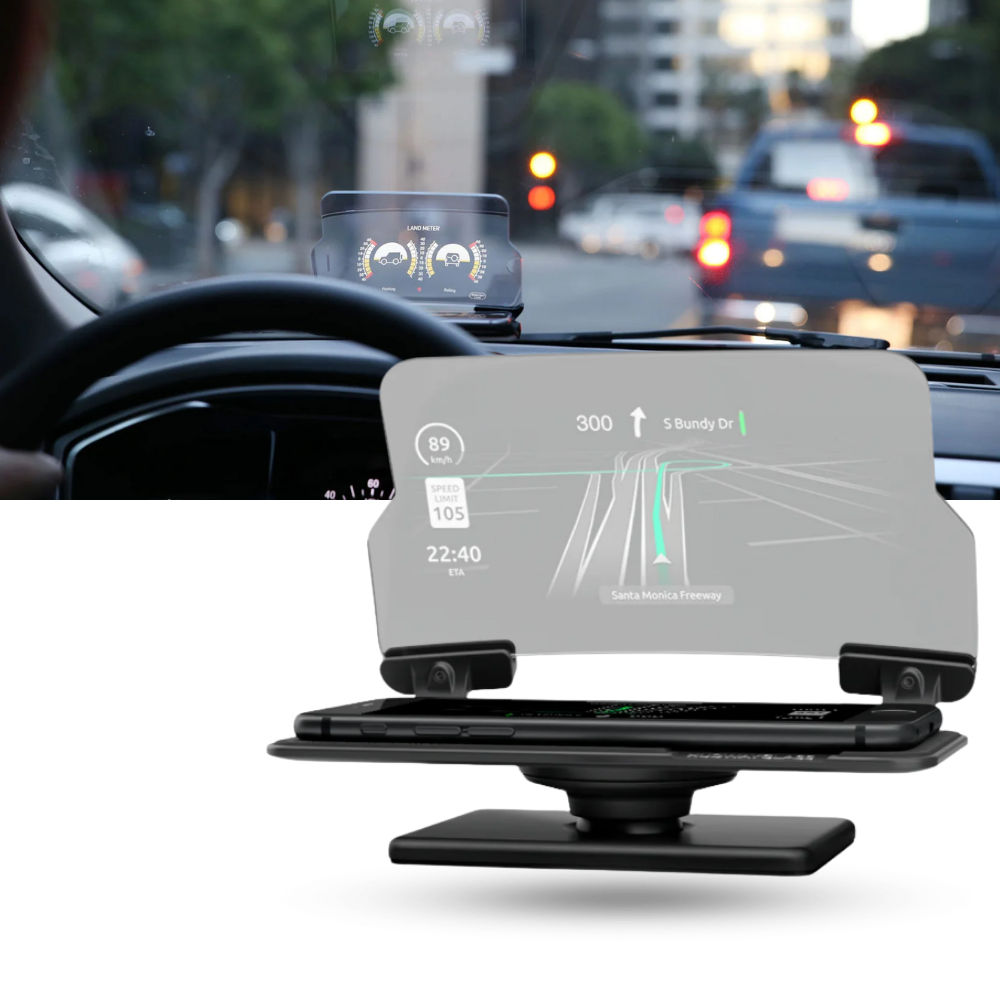 Smart Dashboard Bil HUD - Ozerty