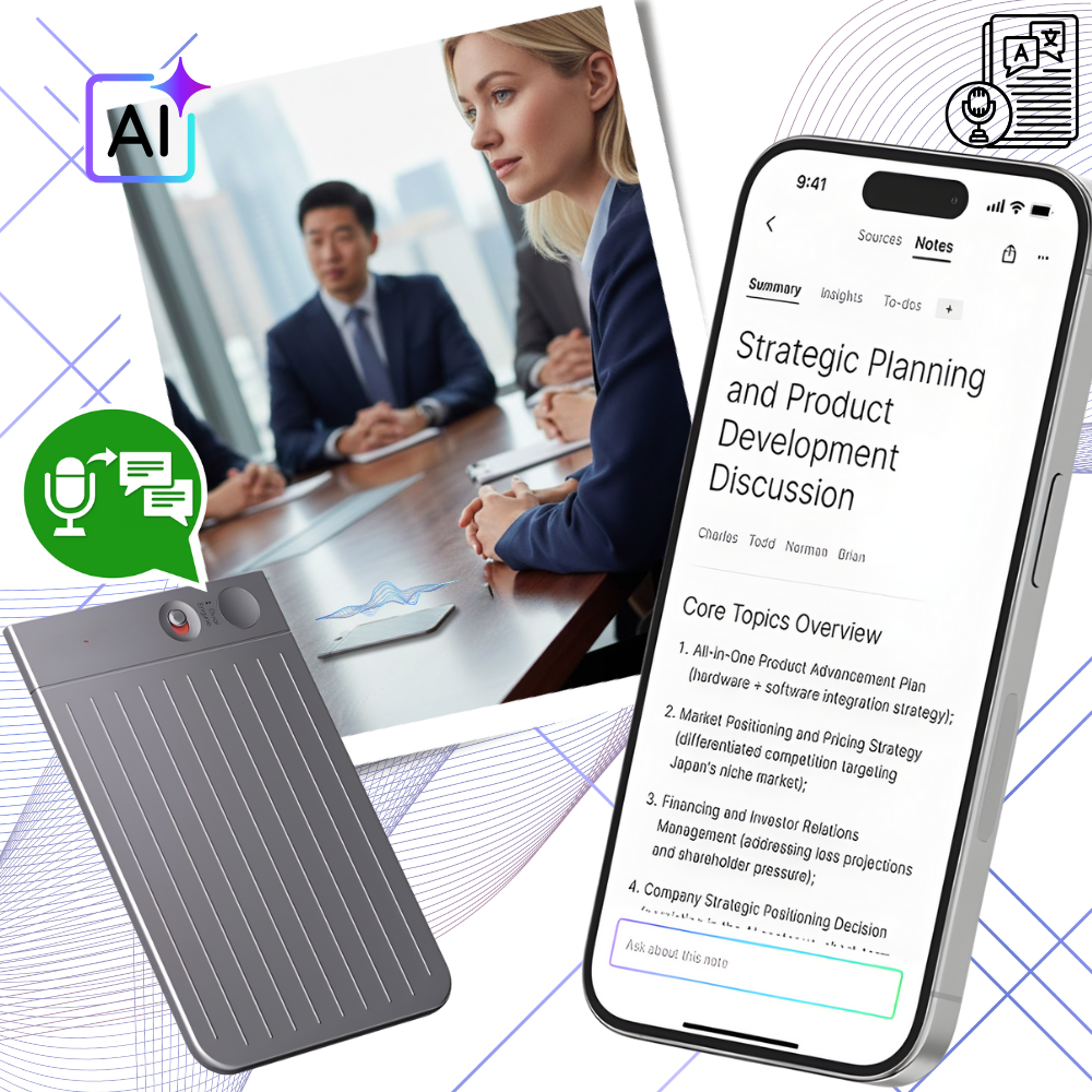 Smart Note Lyd Transskriber - Ozerty