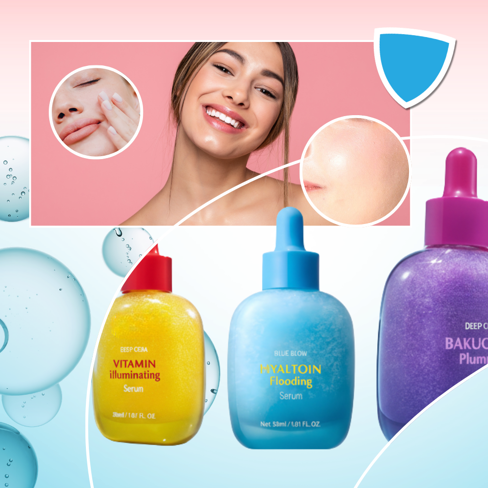 Glattende, oplysende serum - Ozerty