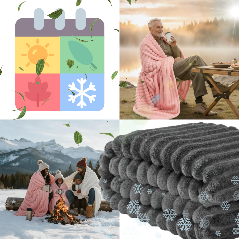 Blødt og Hyggeligt Flaneltæppe - Ozerty