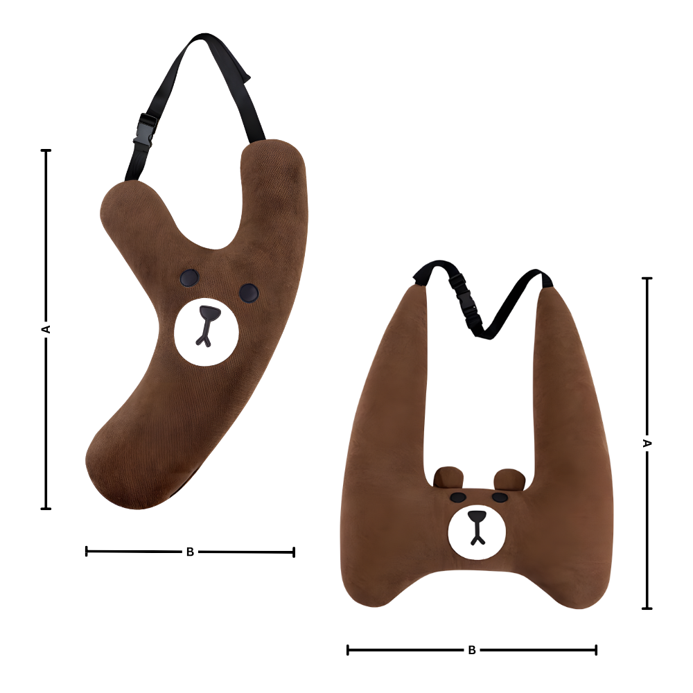 Blød relief-sikkerhedssele-pude til børn - Ozerty