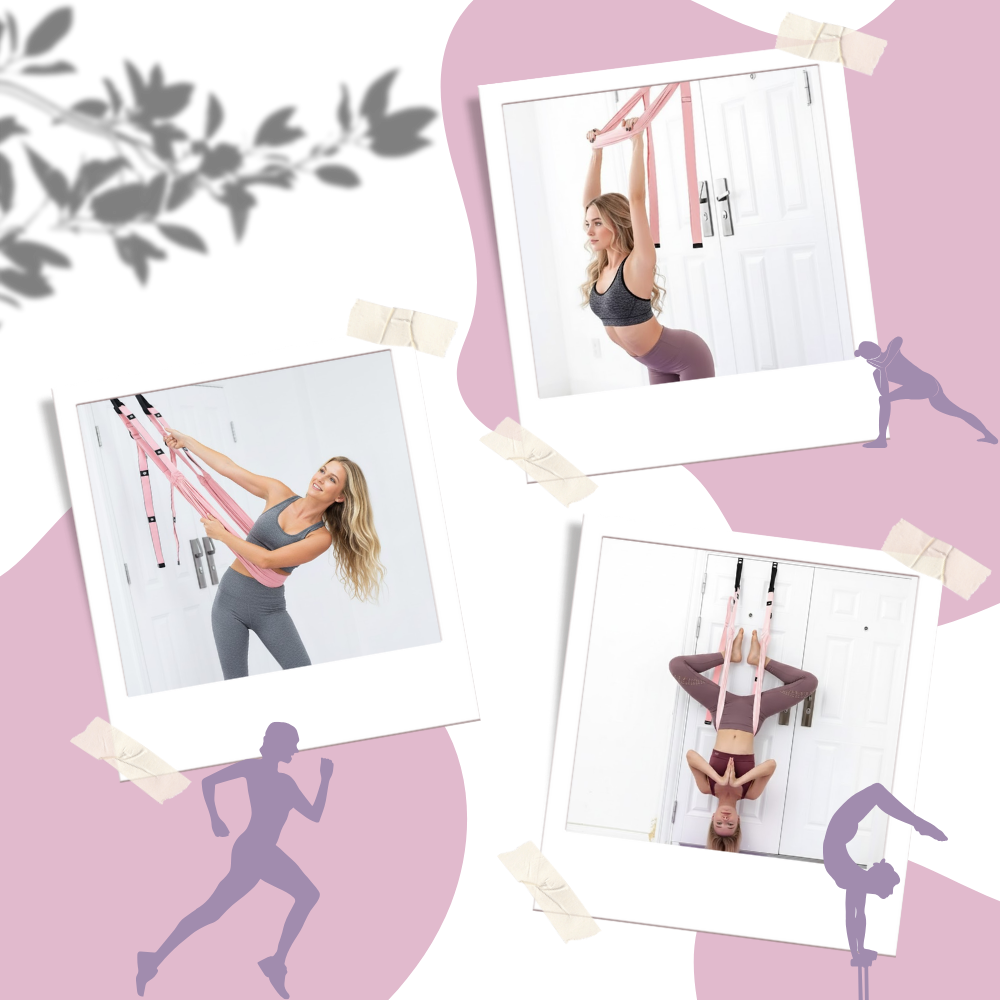 Stærk Justerbar Yogahængekøje - Ozerty