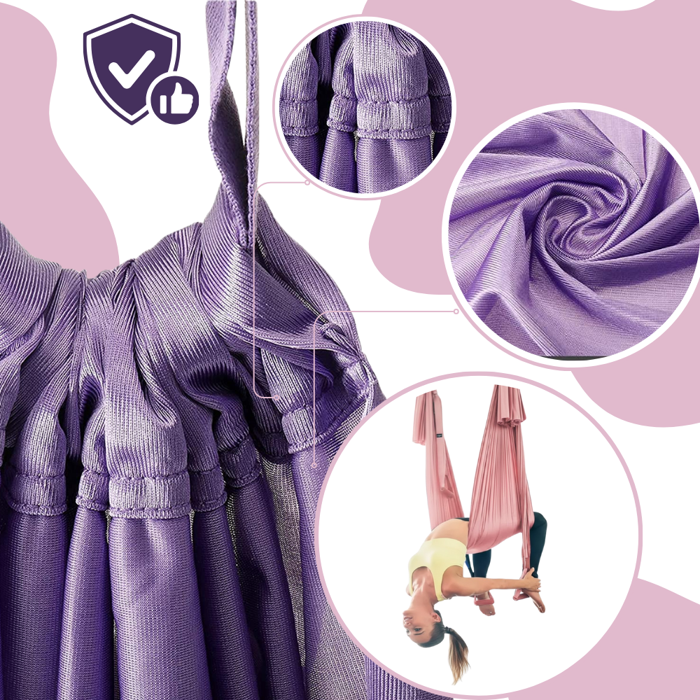 Stærk Justerbar Yogahængekøje - Ozerty