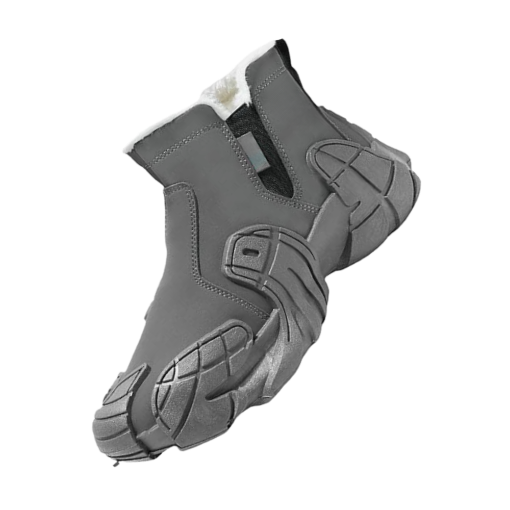 Stilfulde Vandtætte Herrestøvler -Grå - Ozerty