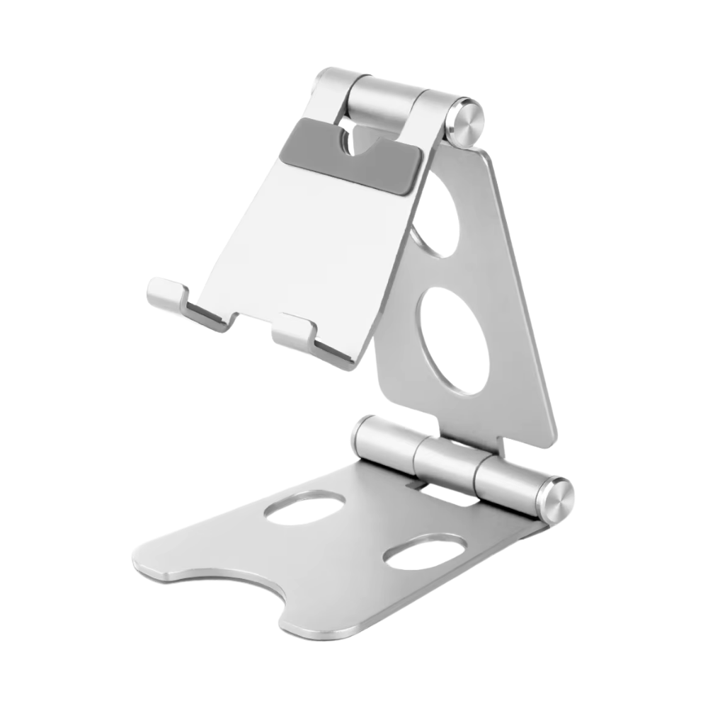 Drejbar og sammenklappeligt telefonstativ