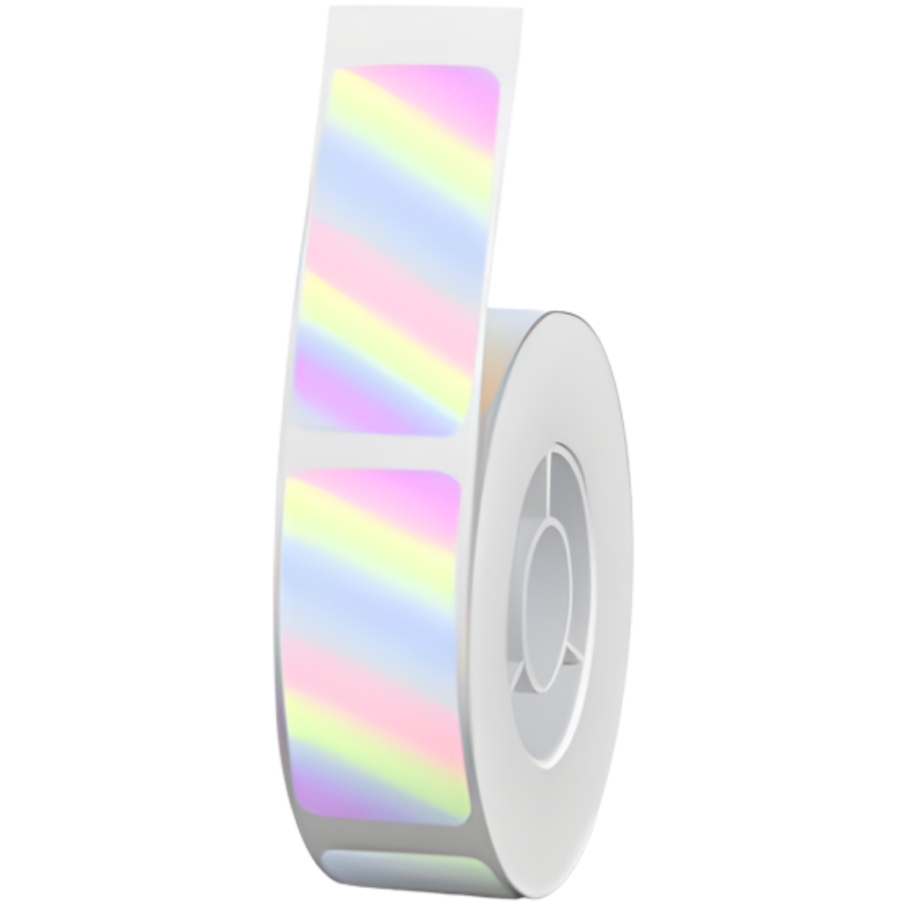 Termisk Bærbar Labelprinter -Pink - Ozerty