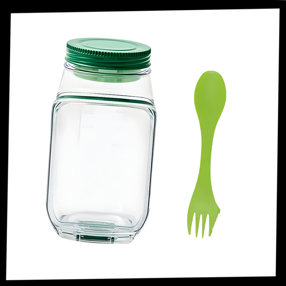 Transparent Meal Prep Glas - Ozerty
