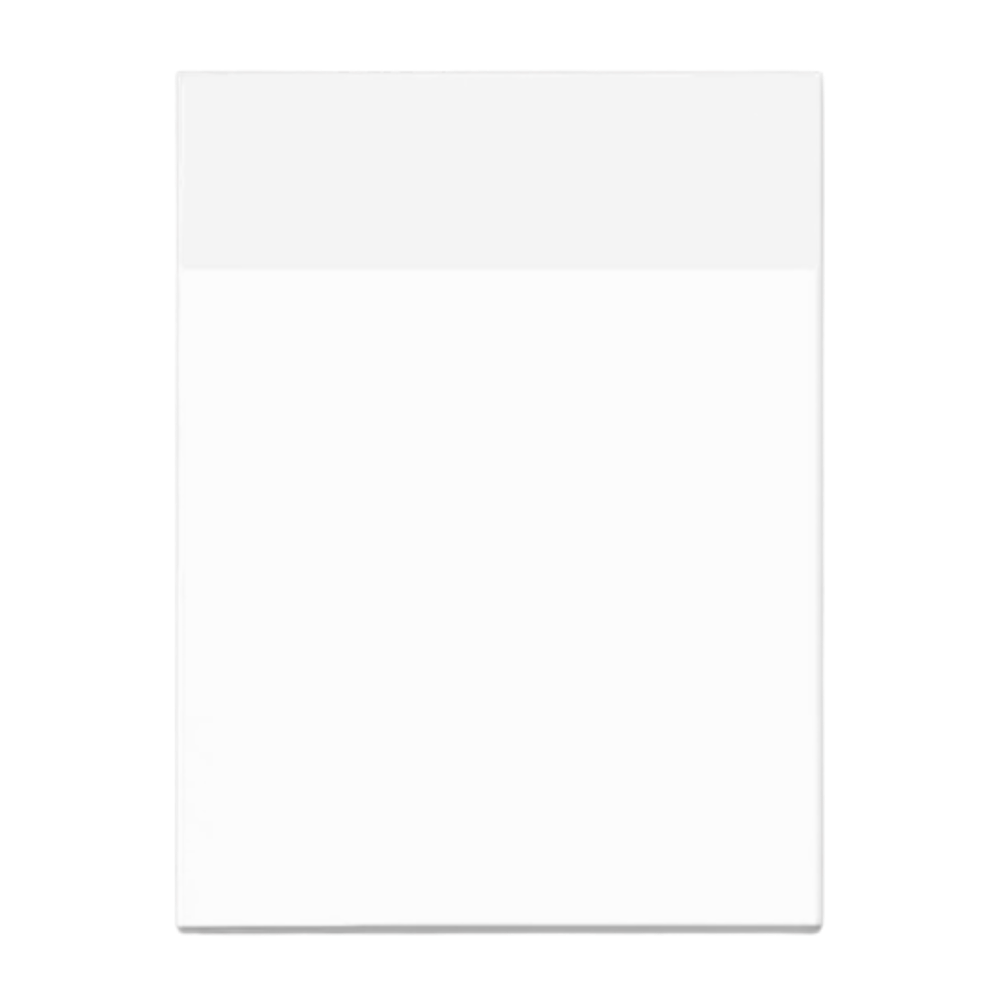 Gennemsigtige Vandtætte Post-its -Large - Ozerty