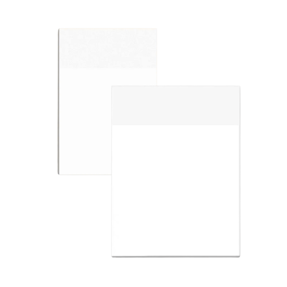 Gennemsigtige Vandtætte Post-its -Small + Large - Ozerty