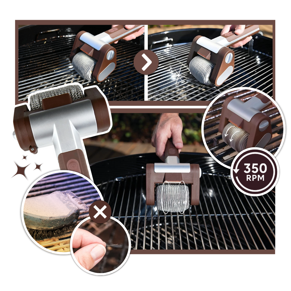 Turbo Cleanse Grillbørste - Ozerty