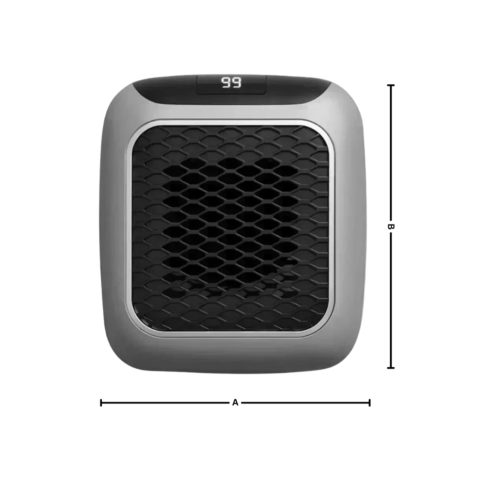 Ultra-slank Smart Rumvarmer - Ozerty