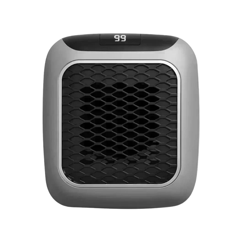 Ultra-slank Smart Rumvarmer -Grå - Ozerty