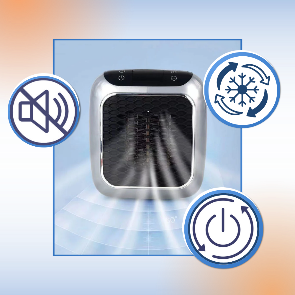 Ultra-slank Smart Rumvarmer - Ozerty