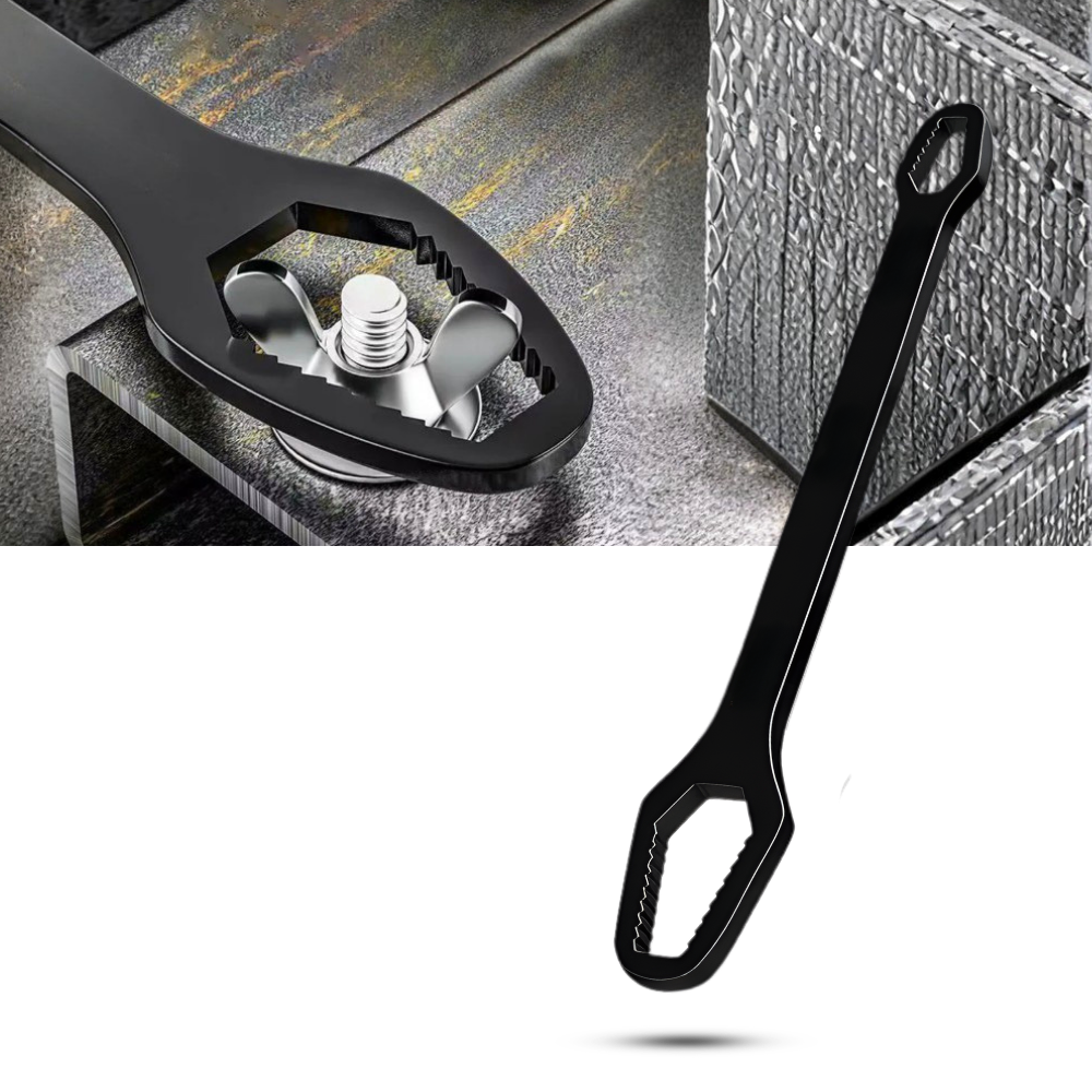 Universal heavy-duty dobbelt-fleks skruenøgle - Ozerty