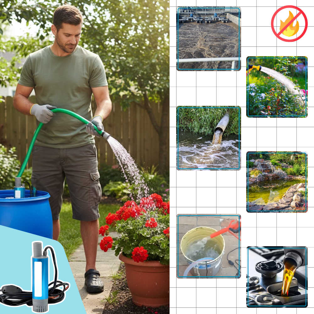 Universal High Power Væskepumpe - Ozerty