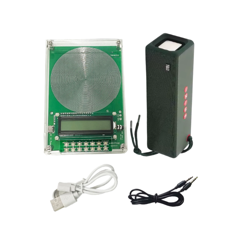 Bredfrekvent Lydbølgegenerator -Maskine med højttaler - Ozerty