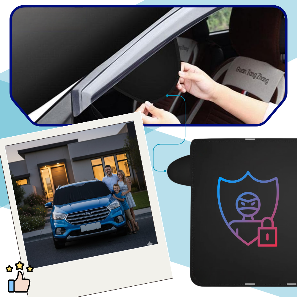 Magnetisk Forrudeovertræk mod Sne - Ozerty