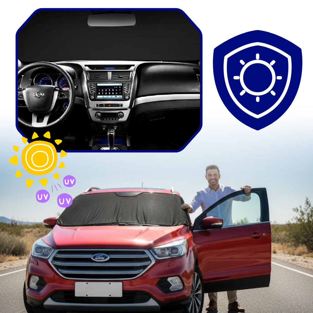 Magnetisk Forrudeovertræk mod Sne - Ozerty