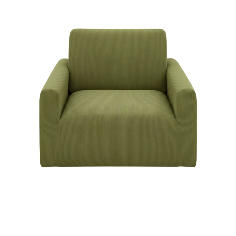 Rynkefri sofaovertræk i fløjl -Udelelig - Ozerty