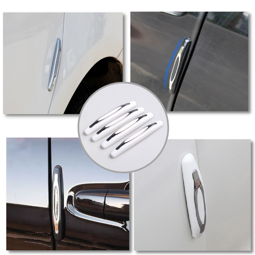 4-pakke beskyttelsesstrips til bildøre - Ozerty