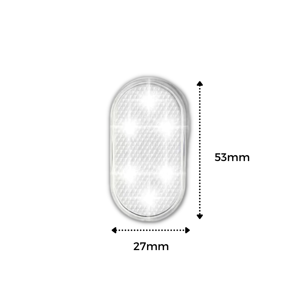 Trådløs bil-LED med sensor - Ozerty