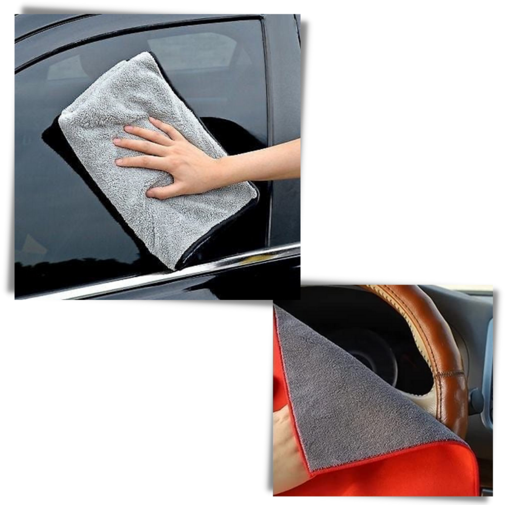 Absorberende rengøringshåndklæde til biler - Ozerty